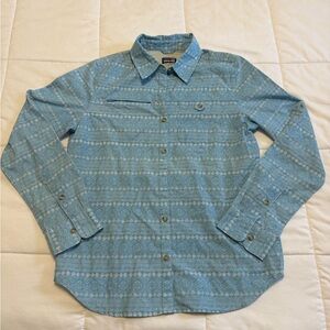 Womens patagonia longsleeve island 2 hopper shirt